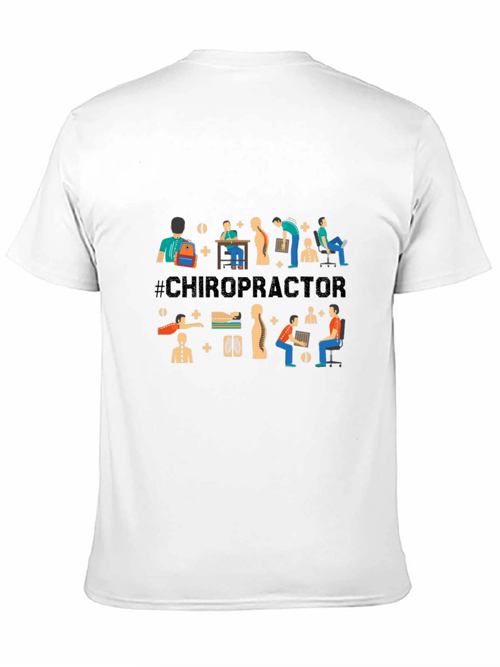 Chiropractor Graphic T-Shirt - Black