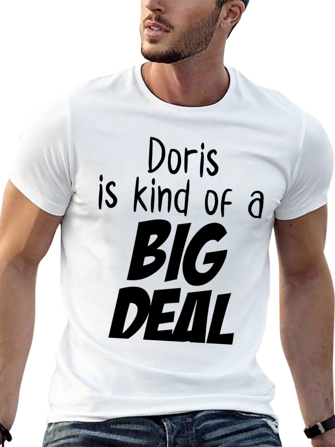 Doris is Kind of a Big Deal T-Shirt - Black Graphic Tee