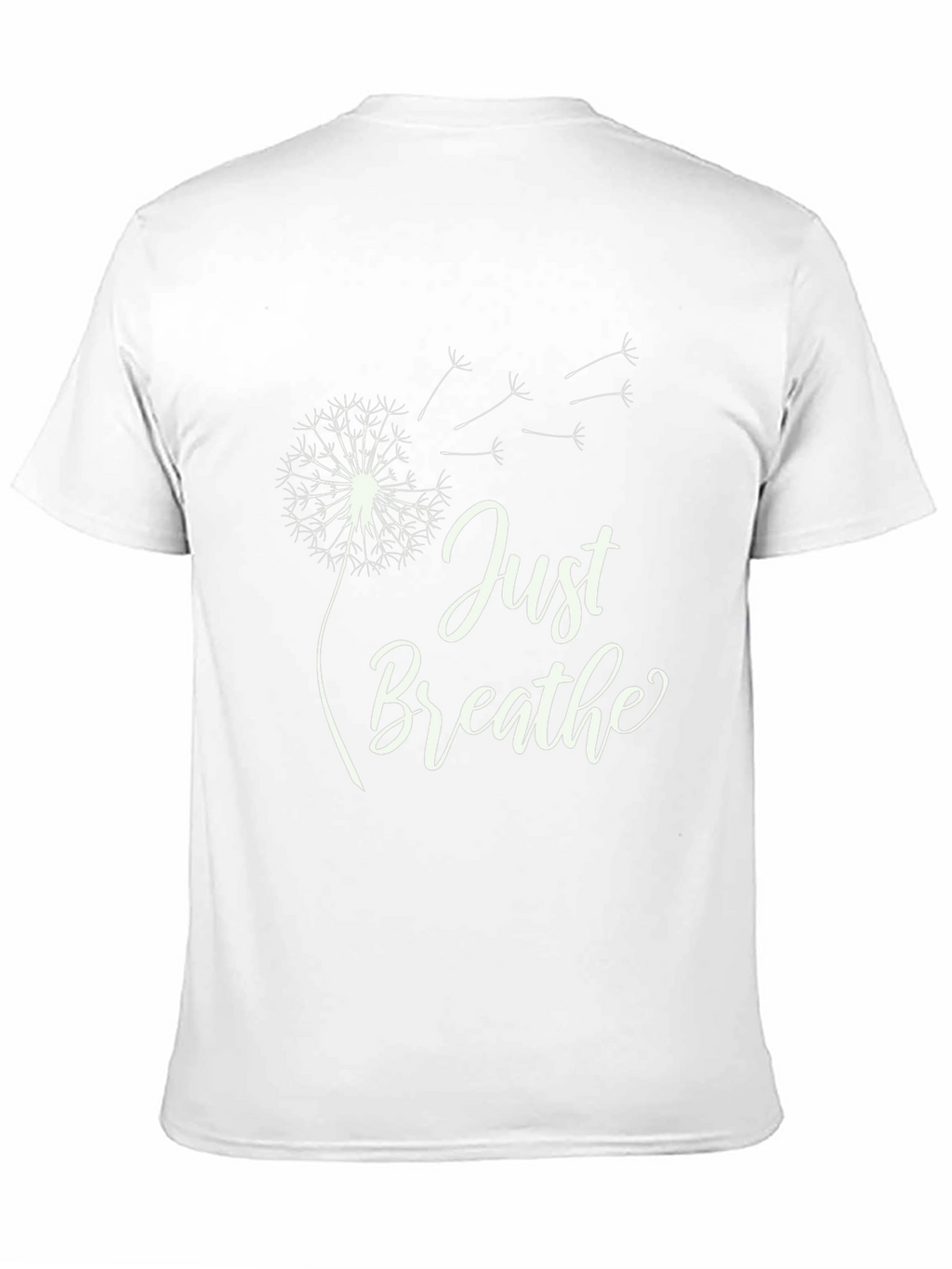 Just Breathe Dandelion Graphic T-Shirt