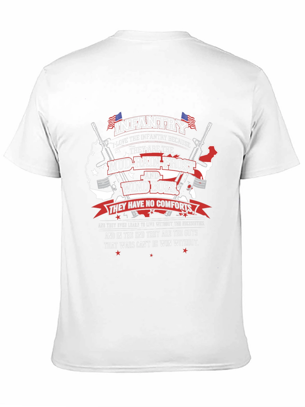 Infantry Mud-Rain-Frost Wind Boys T-Shirt
