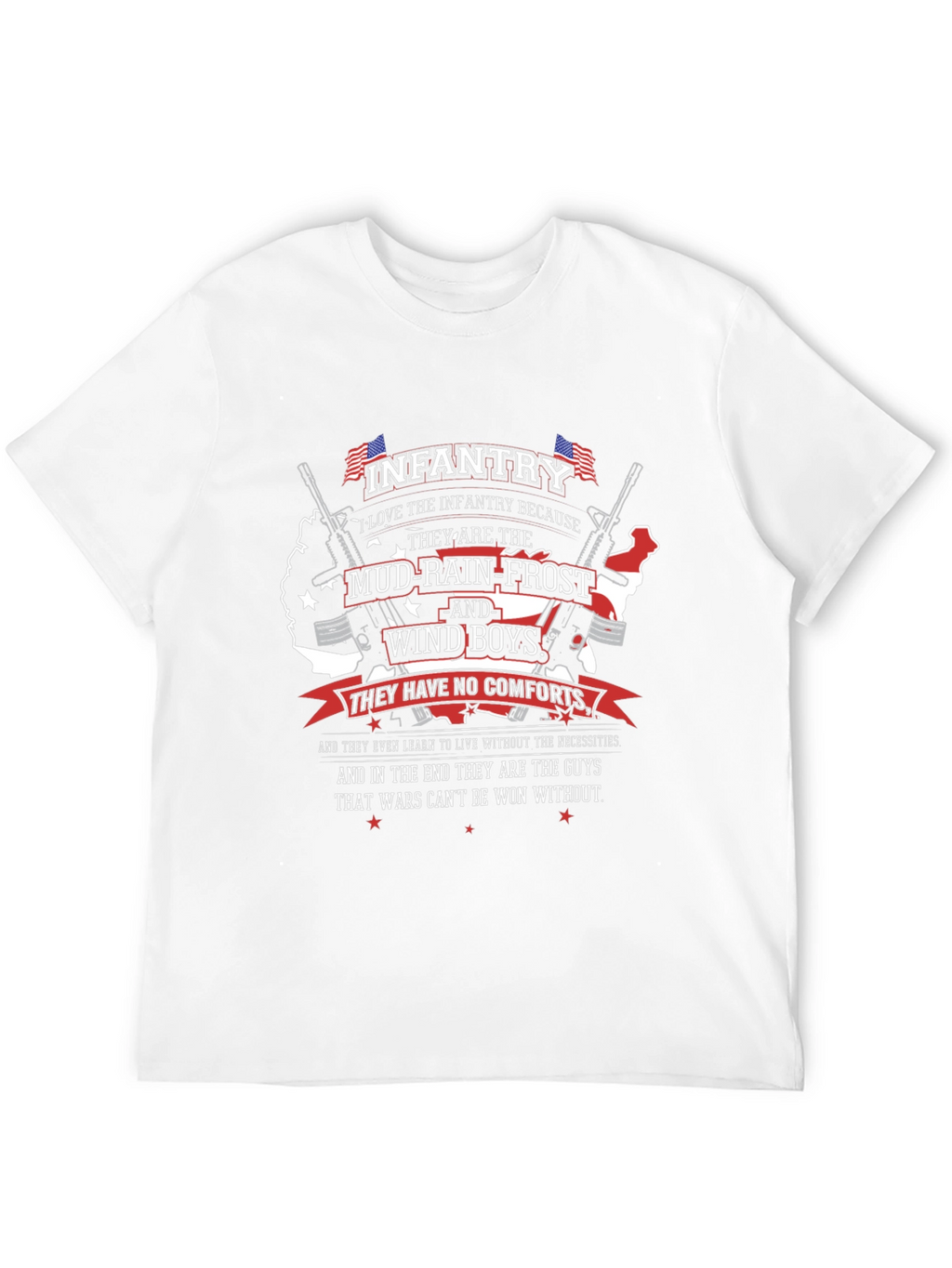 Infantry Mud-Rain-Frost Wind Boys T-Shirt