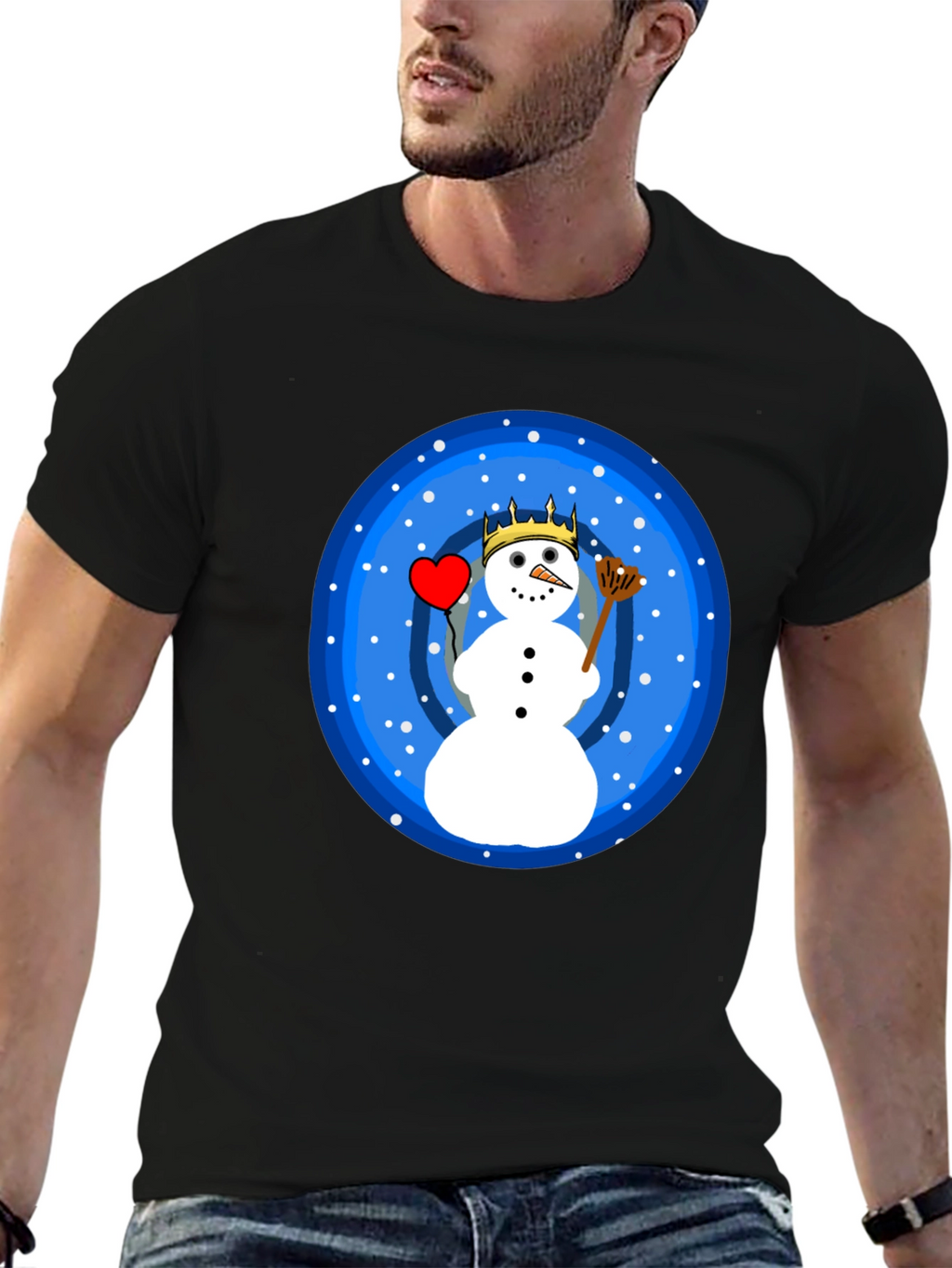 Snowman Graphic Tee