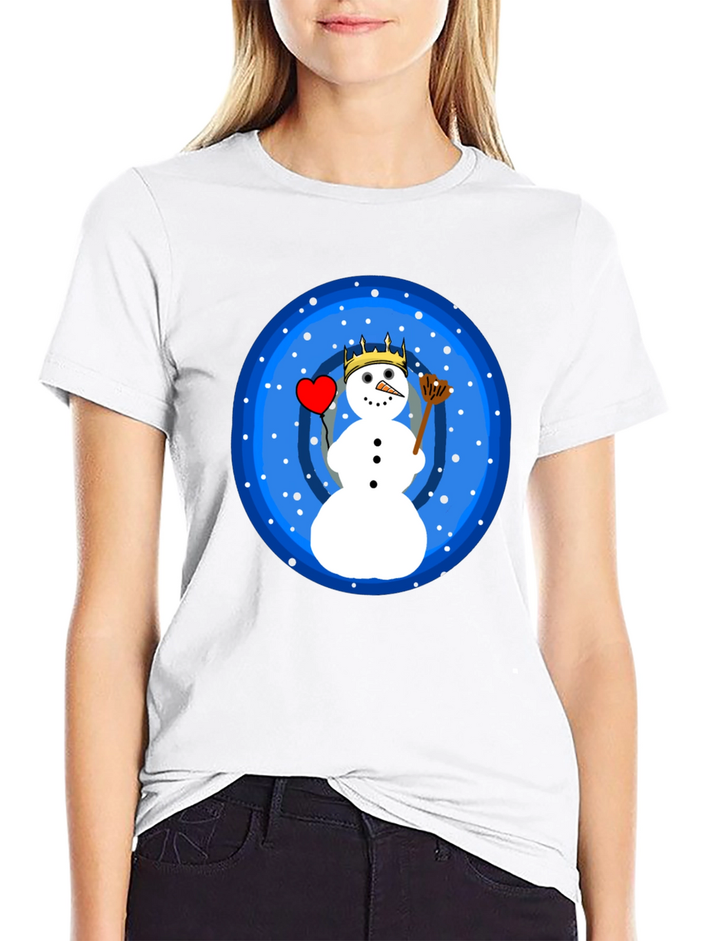 Snowman Graphic Tee