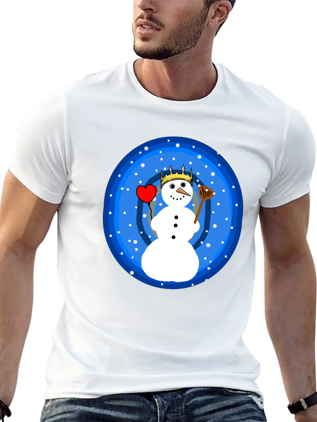 Snowman Graphic Tee