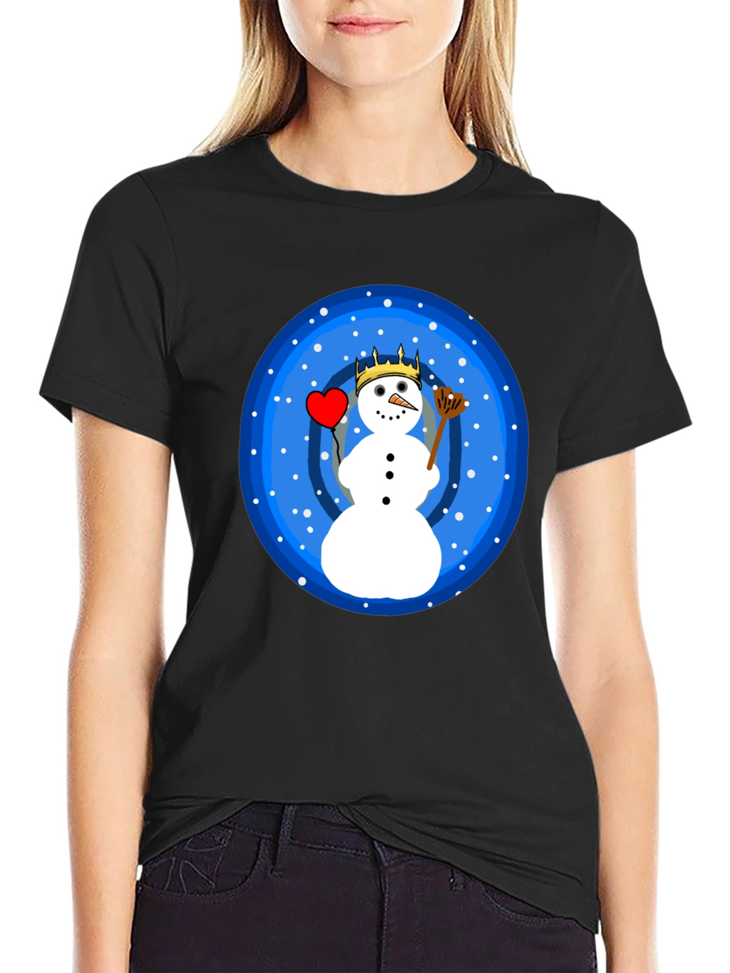 Snowman Graphic Tee