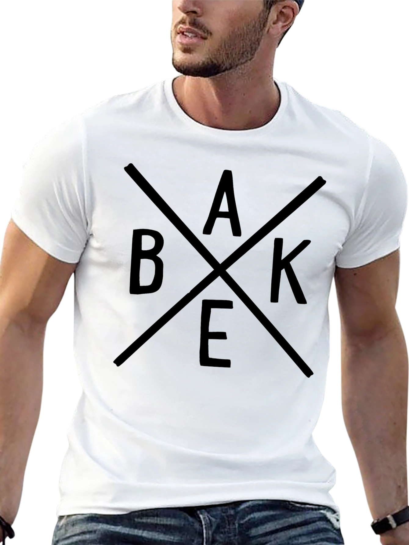 BAKE Black Graphic Tee