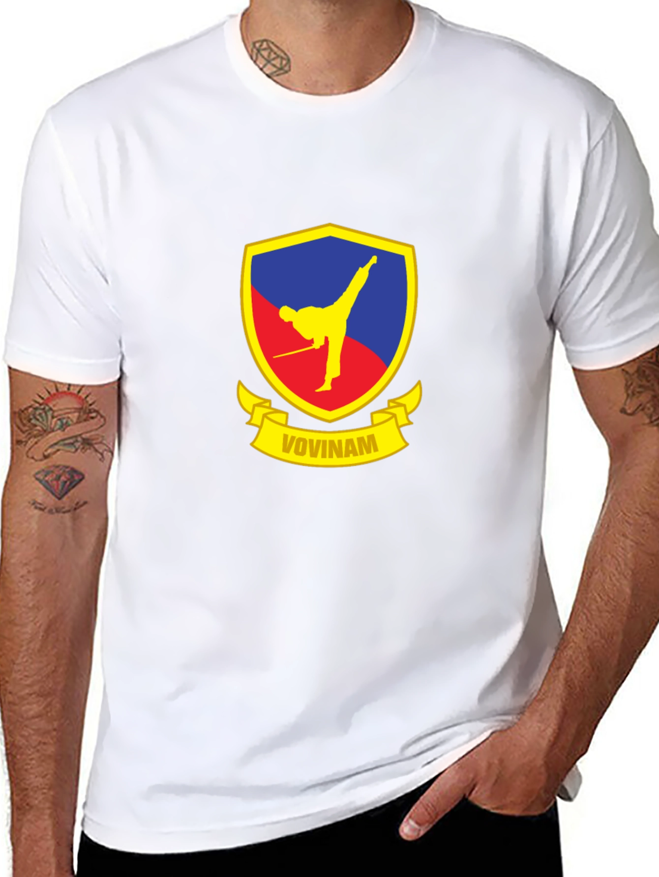 Vovinam Martial Arts Black T-Shirt
