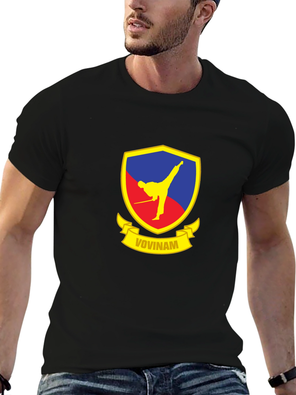 Vovinam Martial Arts Black T-Shirt