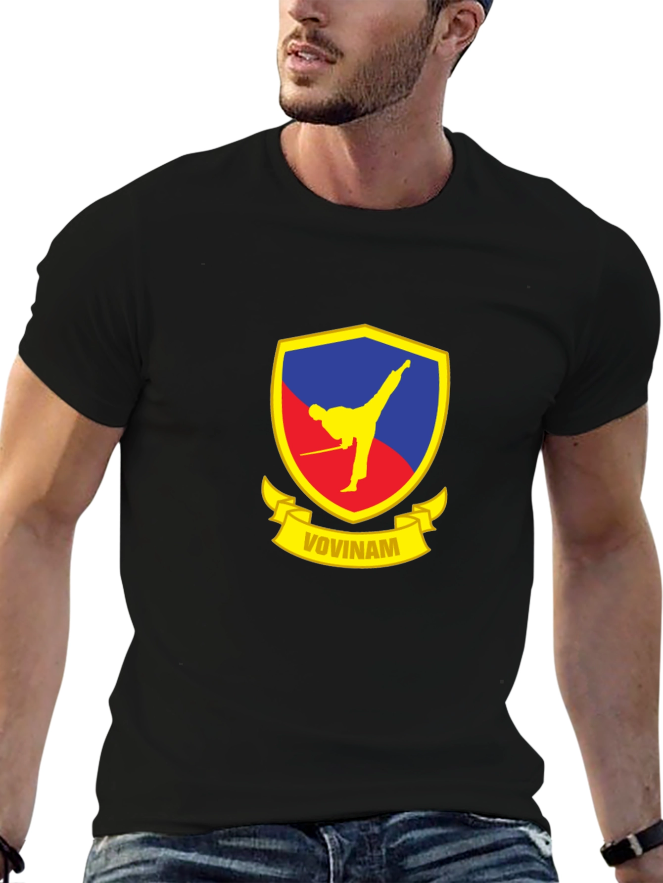 Vovinam Martial Arts Black T-Shirt