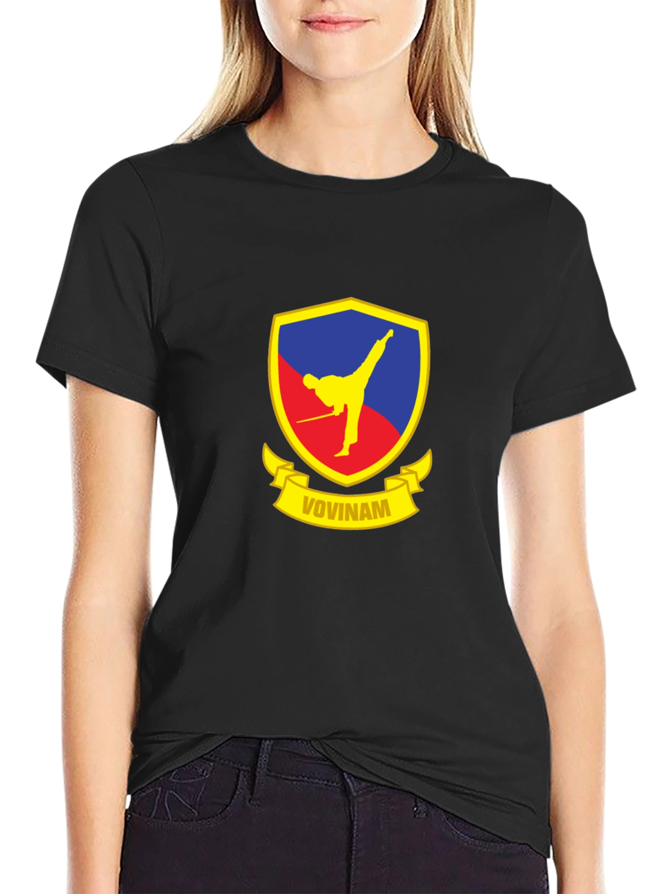 Vovinam Martial Arts Black T-Shirt