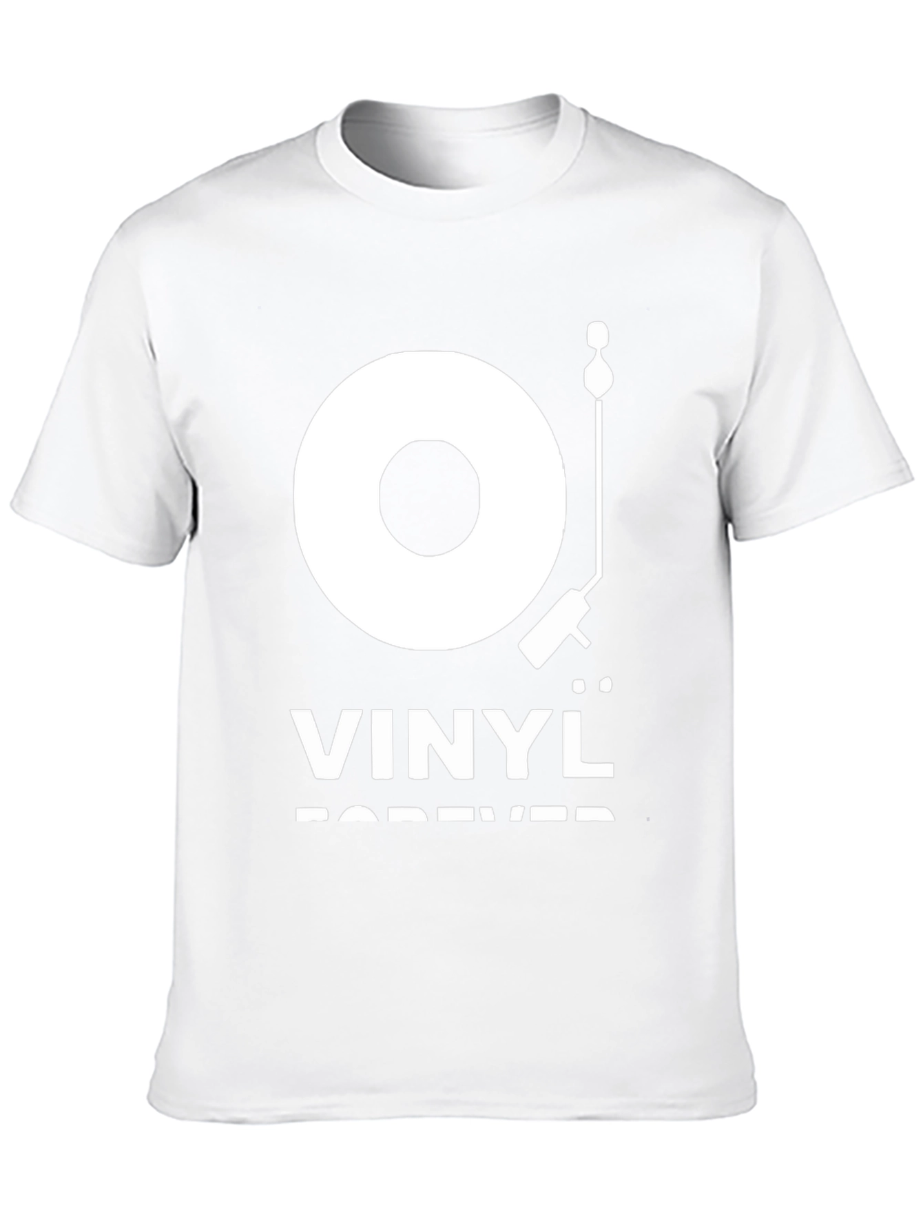 Vinyl Forever Graphic Tee - Black