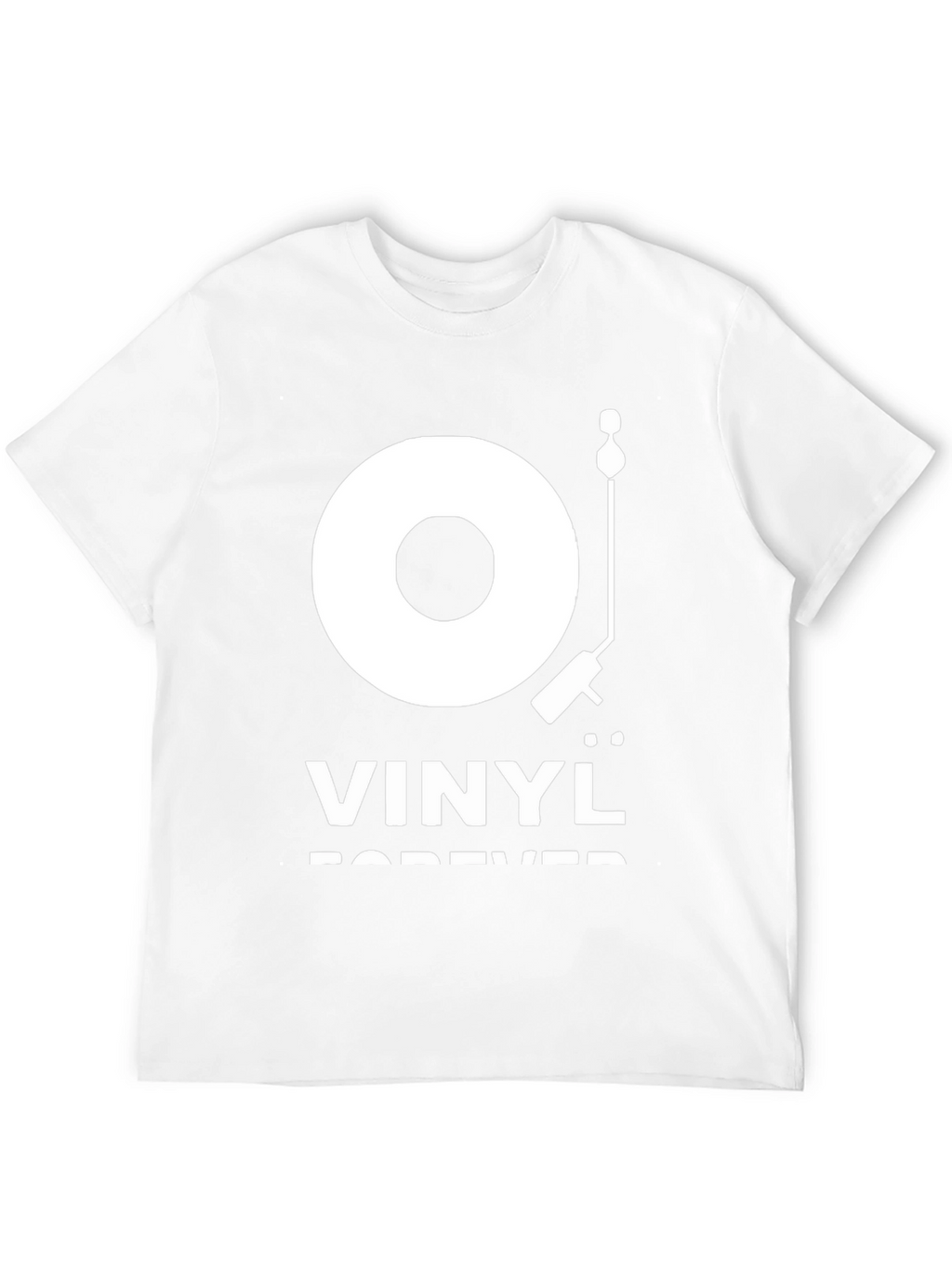 Vinyl Forever Graphic Tee - Black