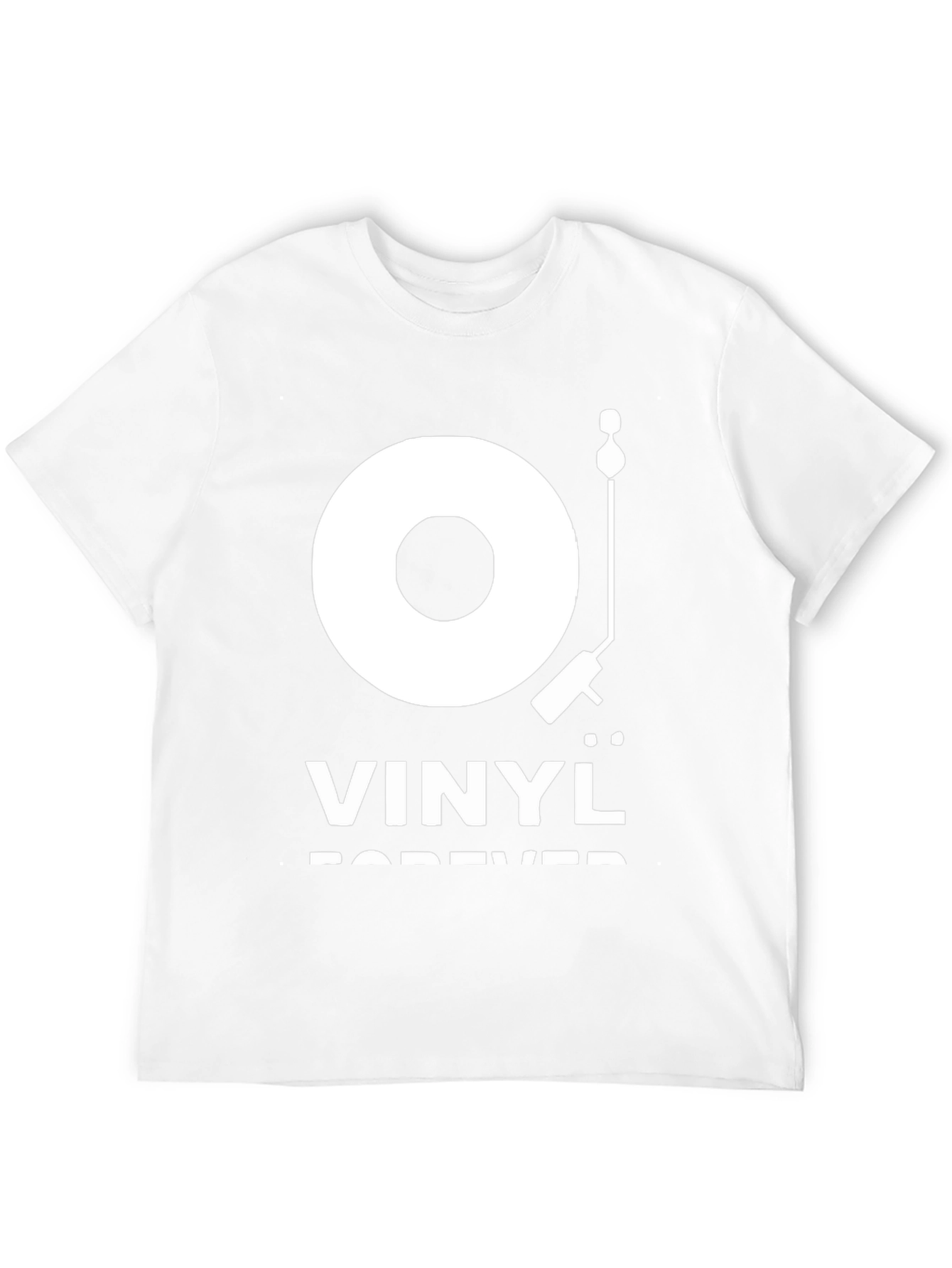Vinyl Forever Graphic Tee - Black