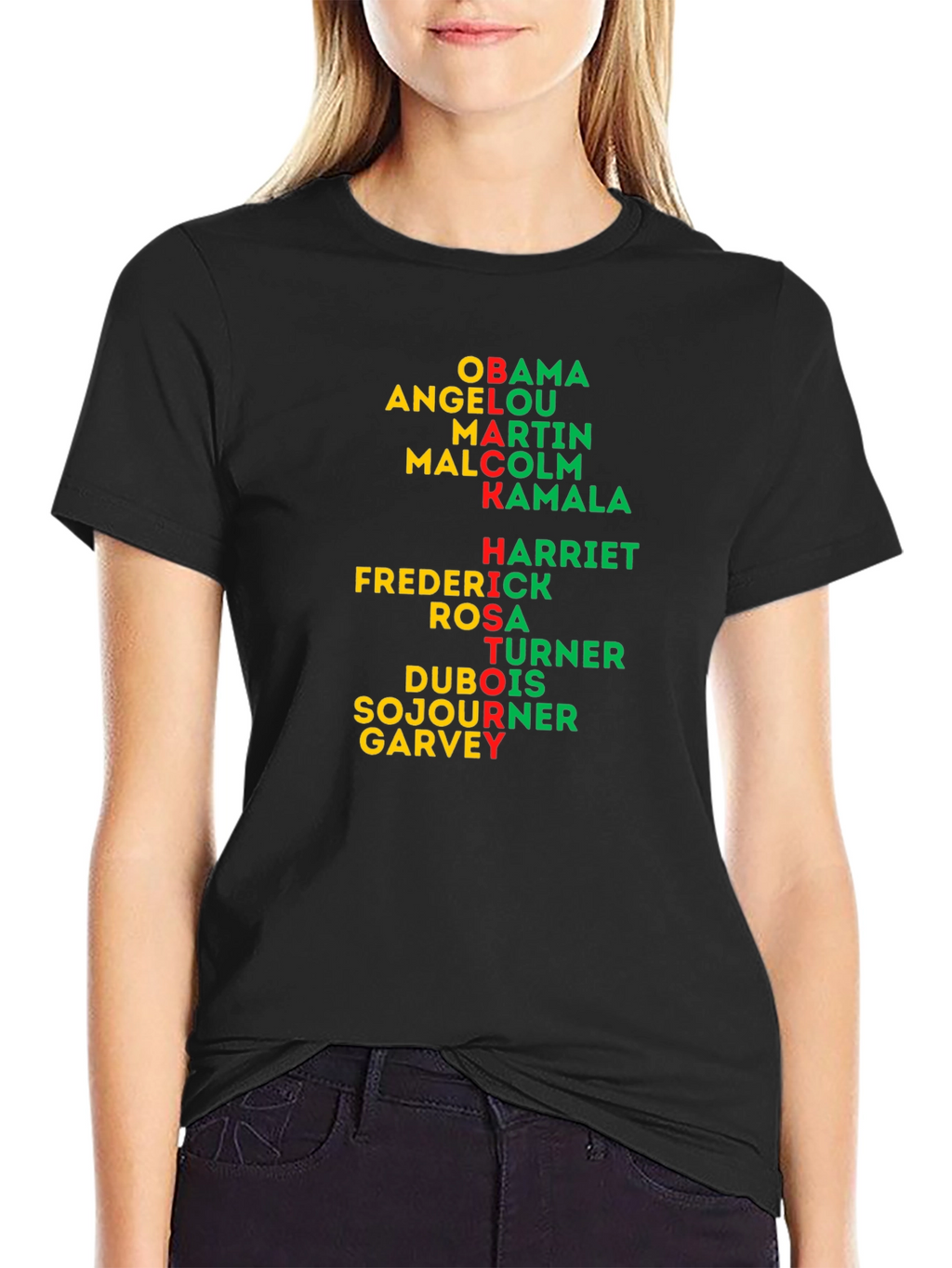 Black History Names T-Shirt