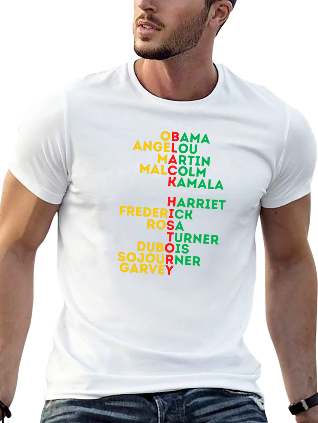 Black History Names T-Shirt