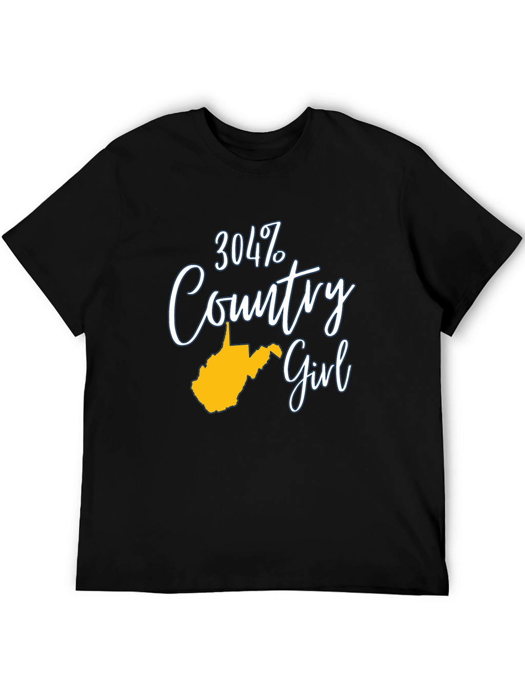 304 Country Girl T-Shirt - West Virginia Pride