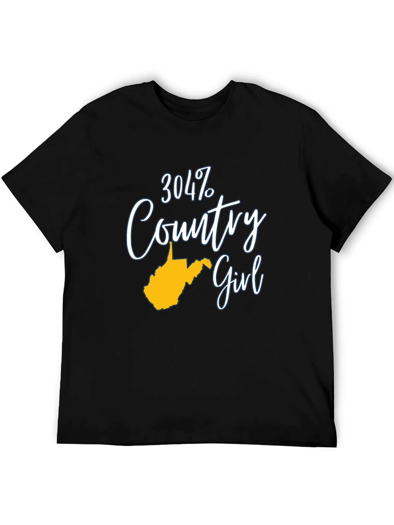 304 Country Girl T-Shirt - West Virginia Pride