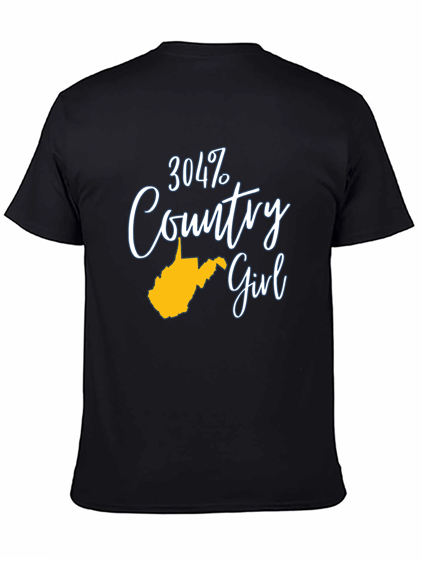 304 Country Girl T-Shirt - West Virginia Pride