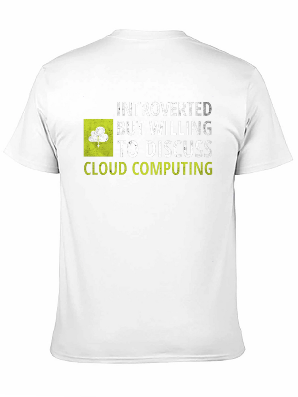 Introverted Cloud Computing T-Shirt