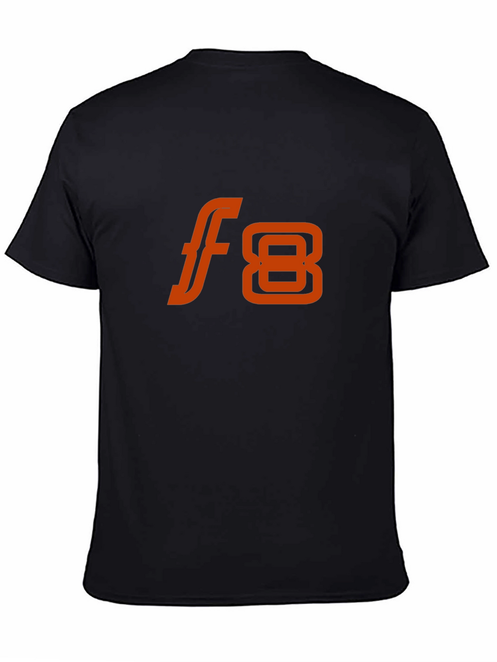 F8 Graphic Tee - Stylish Black Cotton Blend T-Shirt