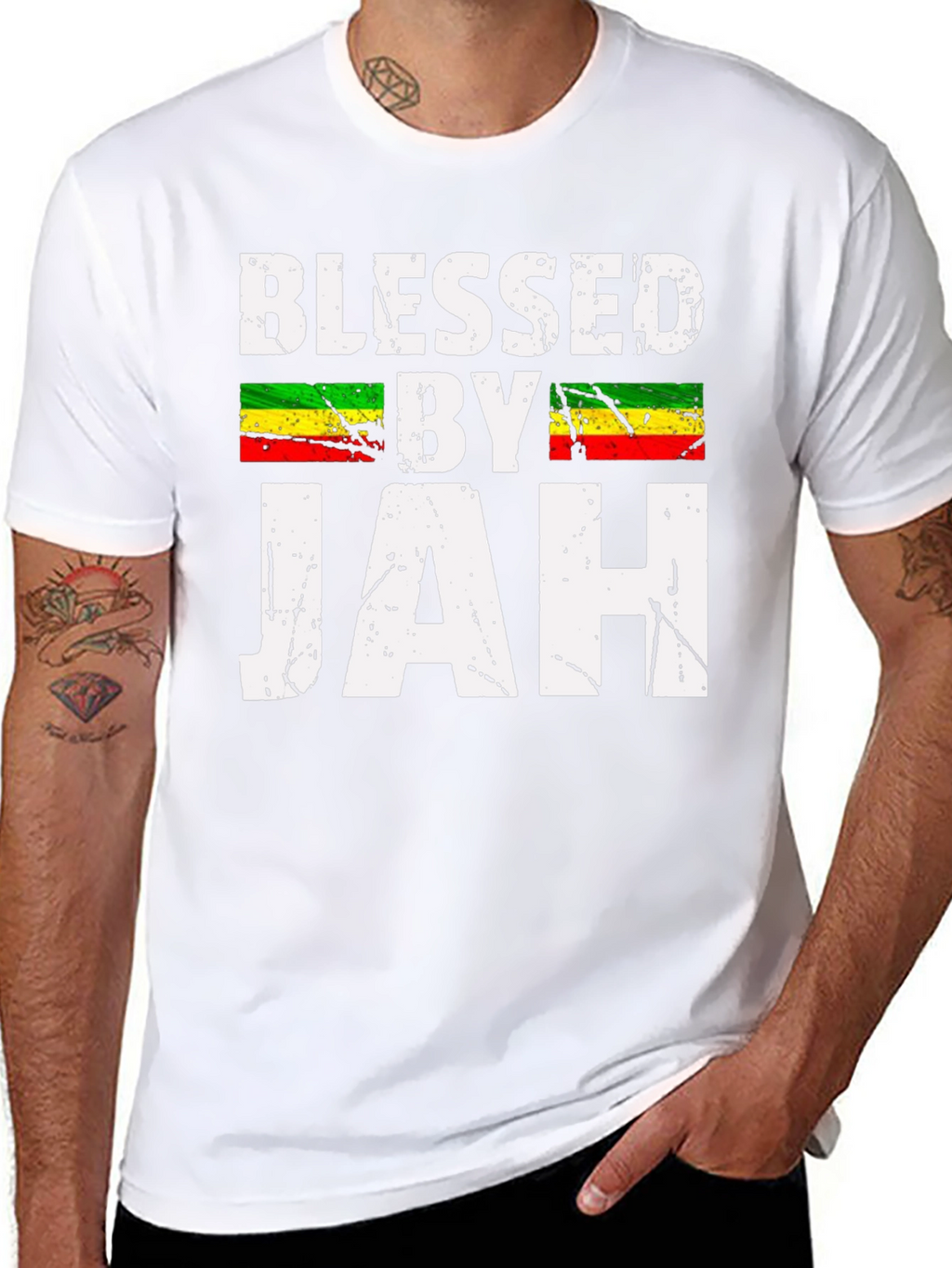 Blessed by Jah Reggae T-Shirt