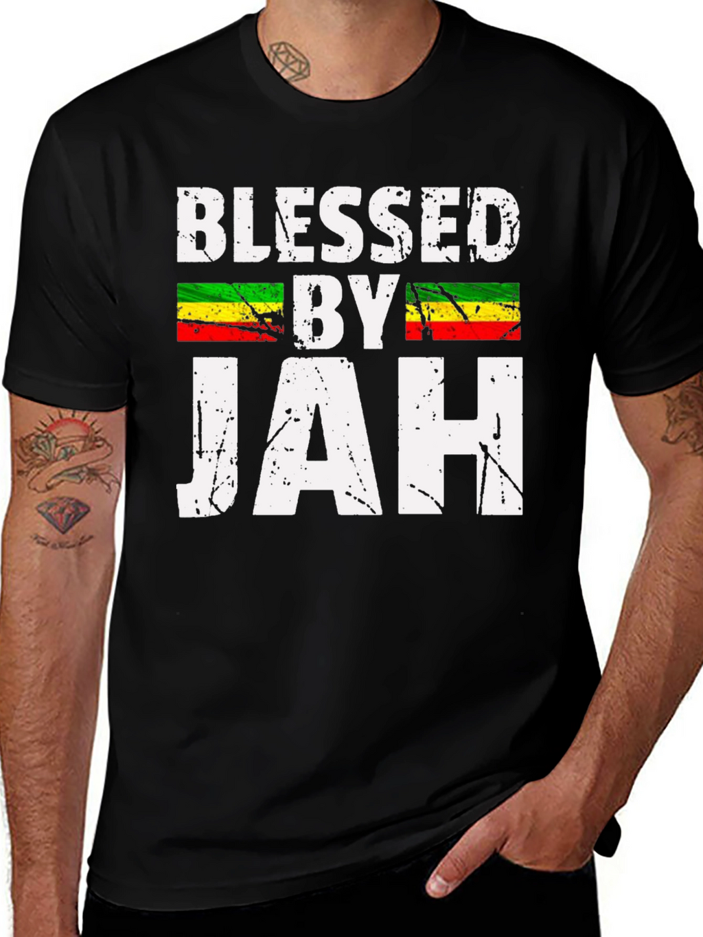Blessed by Jah Reggae T-Shirt