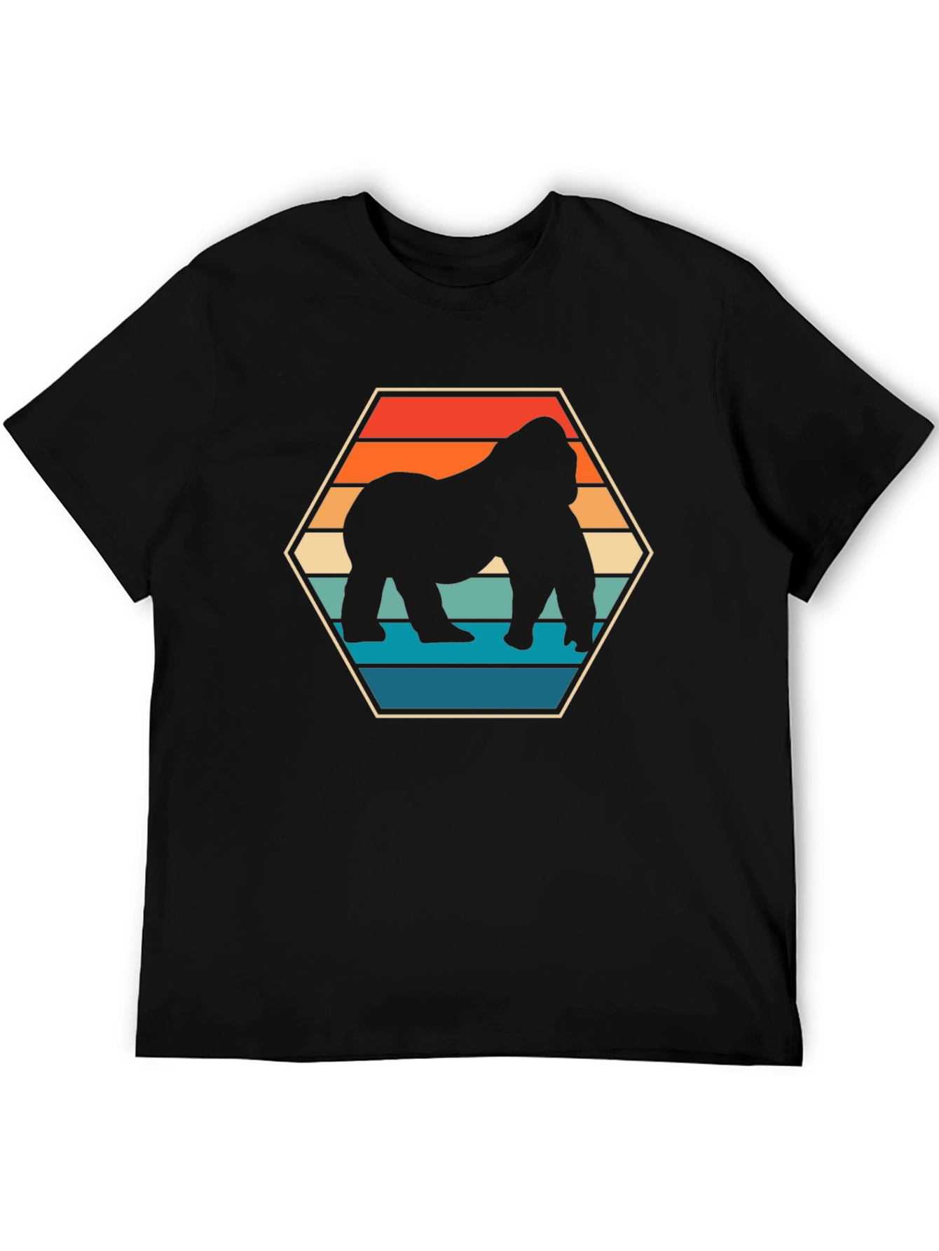 Retro Gorilla T-Shirt - Vintage Style Tee