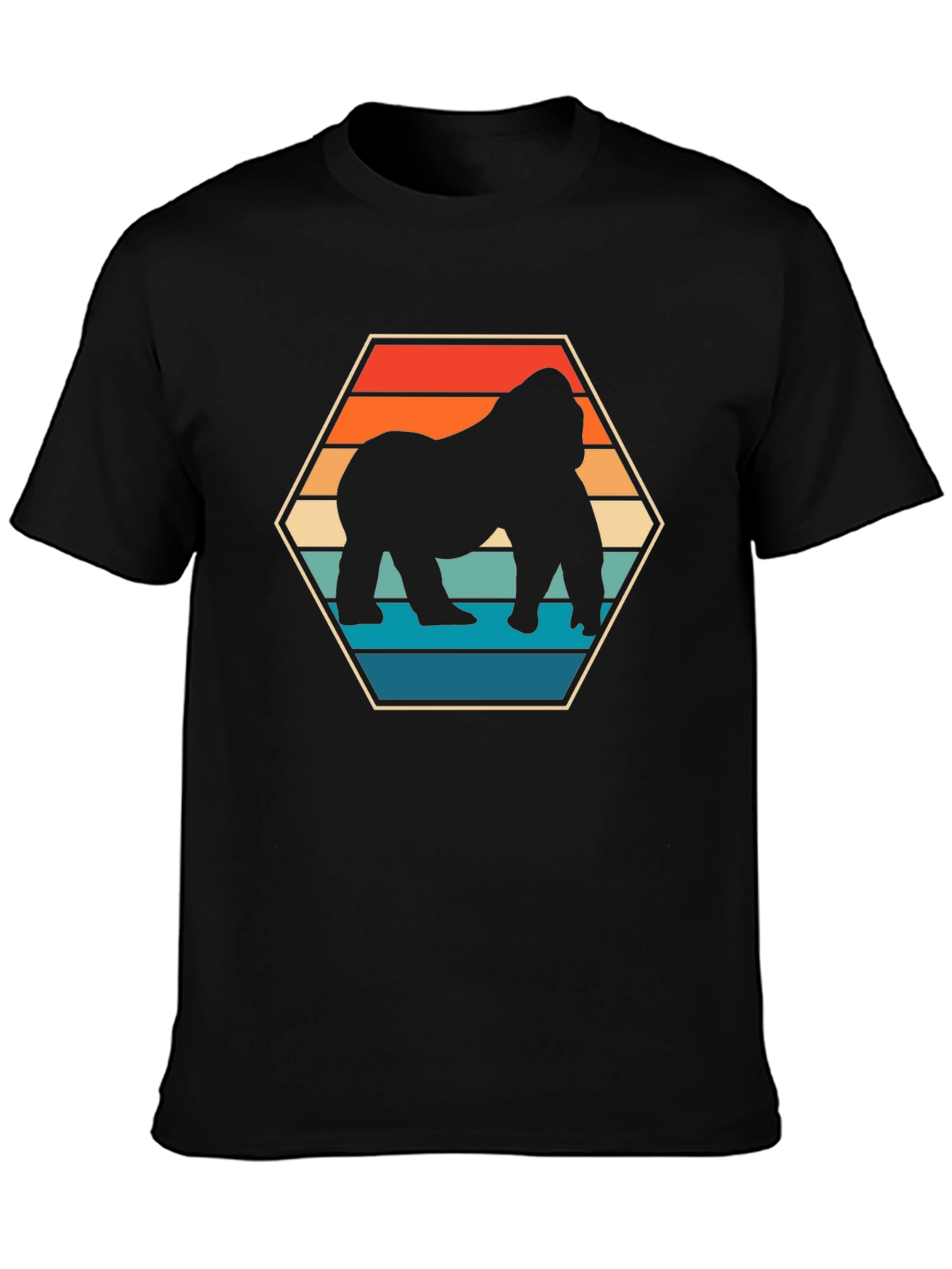 Retro Gorilla T-Shirt - Vintage Style Tee