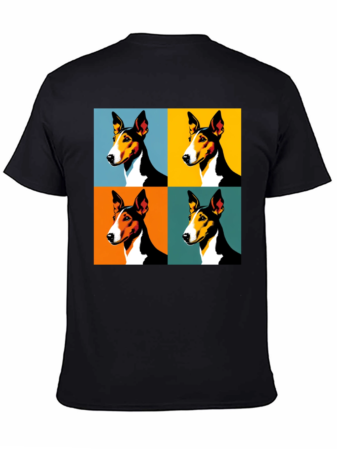 Pop Art Dog Portrait T-Shirt