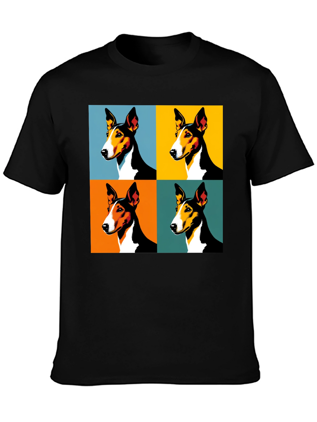 Pop Art Dog Portrait T-Shirt