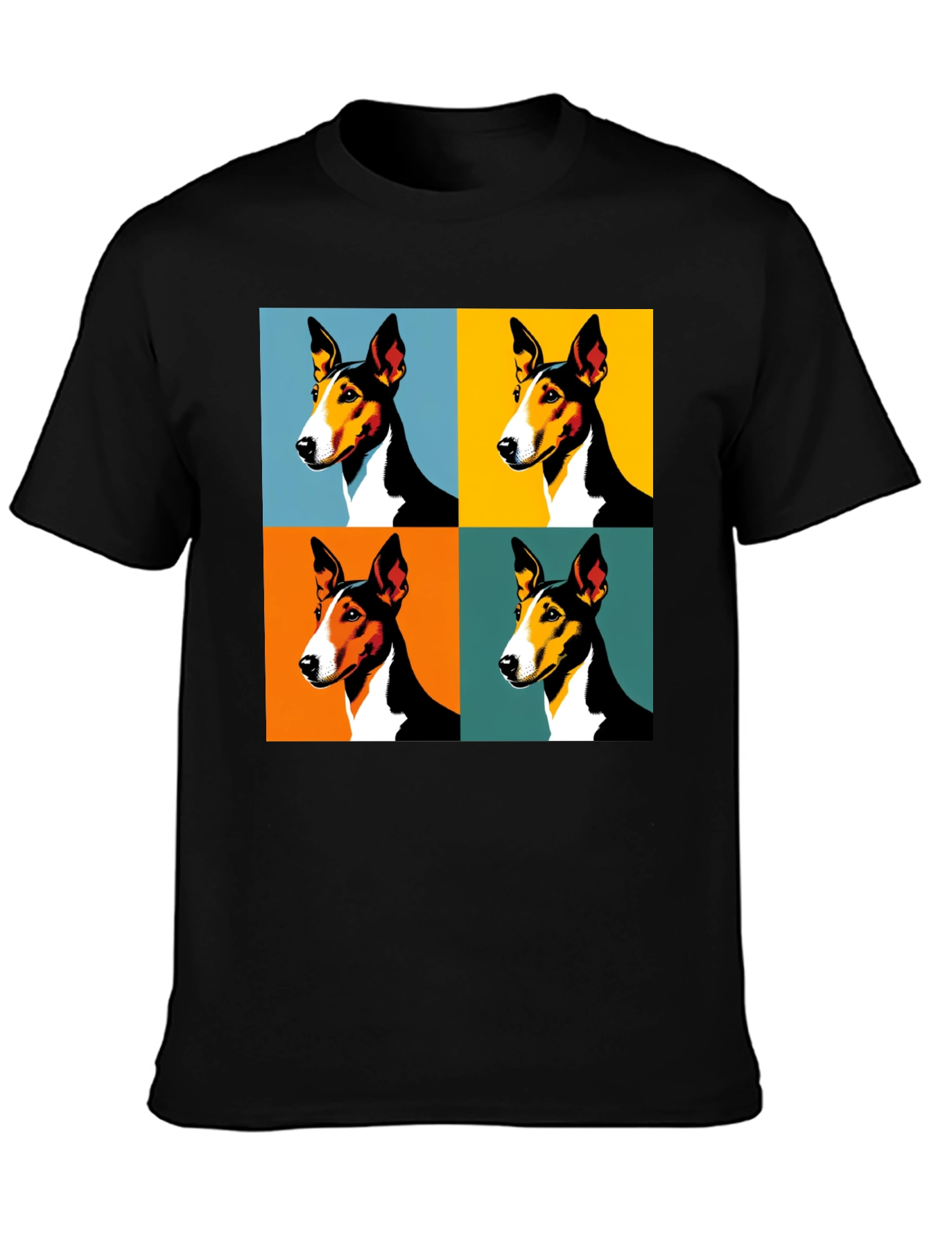 Pop Art Dog Portrait T-Shirt