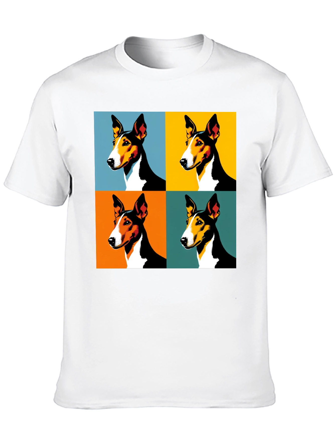 Pop Art Dog Portrait T-Shirt