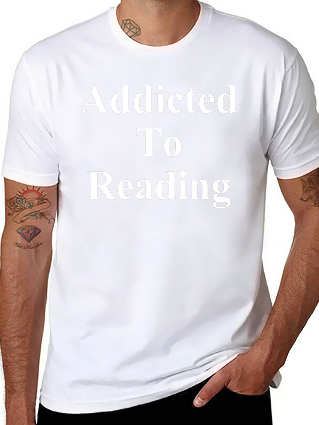 Addicted to Reading Graphic Tee