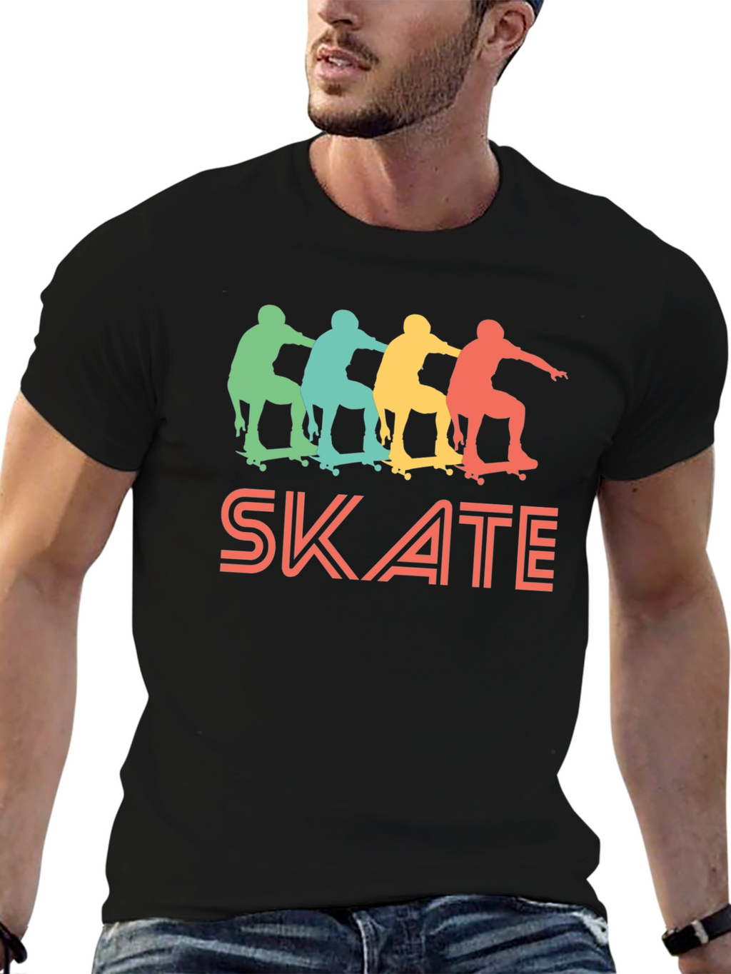 Vintage Skateboarding T-Shirt