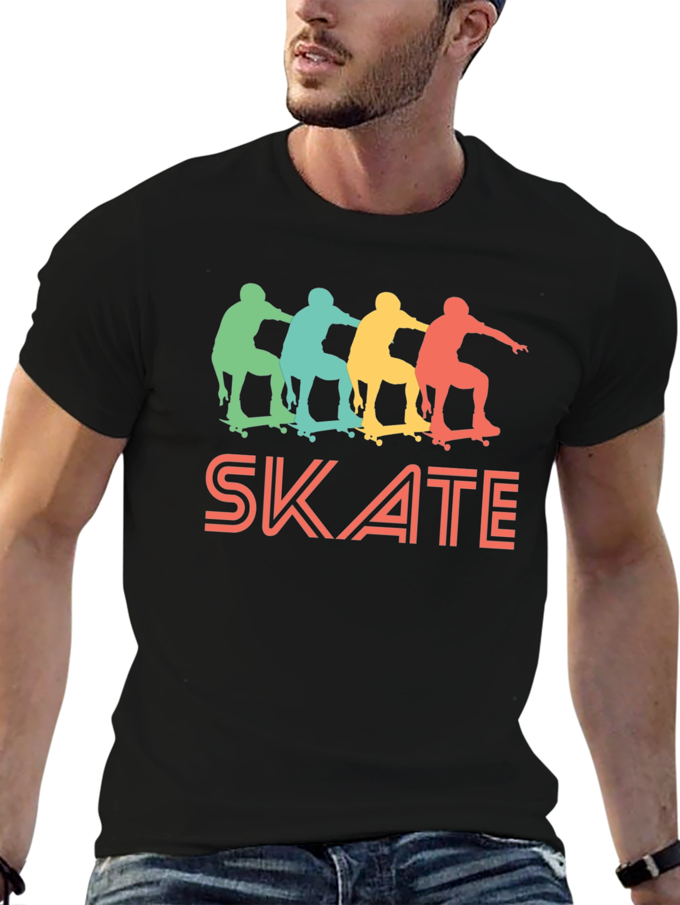 Vintage Skateboarding T-Shirt