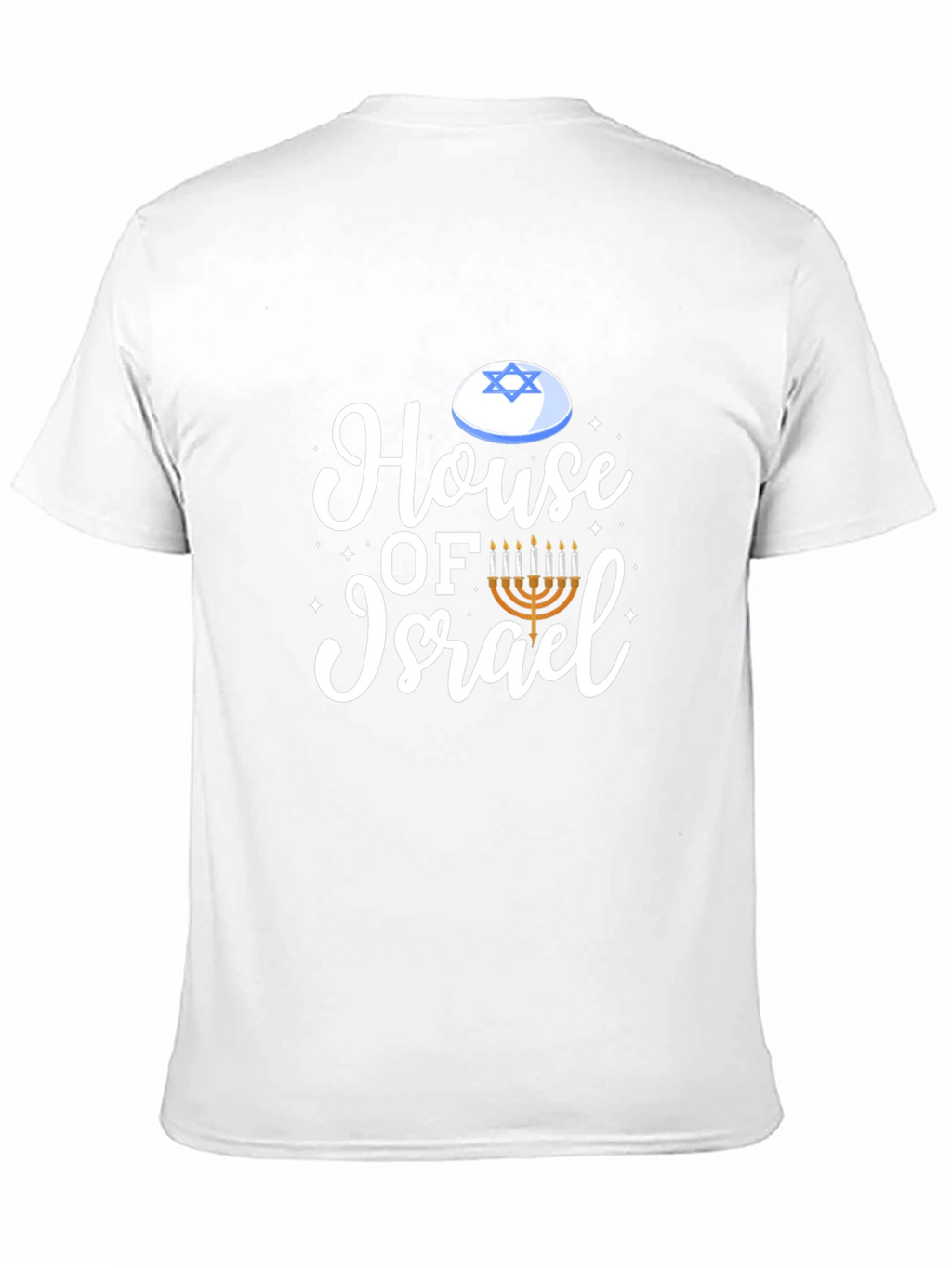 House of Israel Graphic Tee - Black Cotton Blend