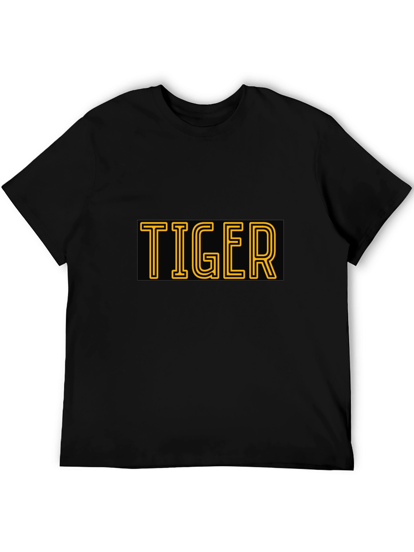 Tiger Graphic Tee - Bold Style Black T-Shirt