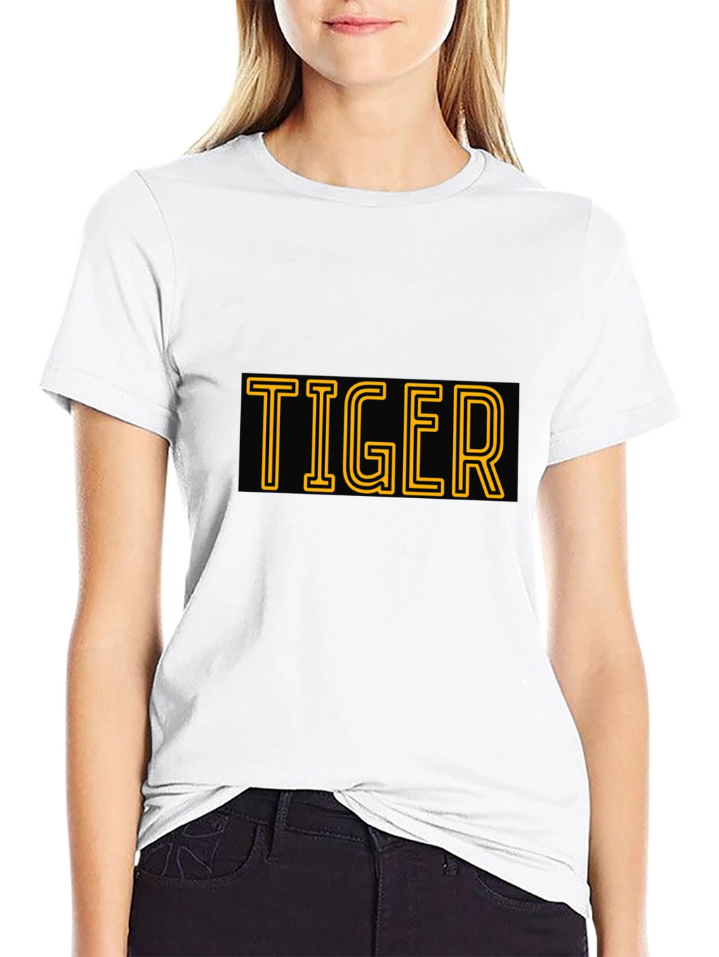Tiger Graphic Tee - Bold Style Black T-Shirt