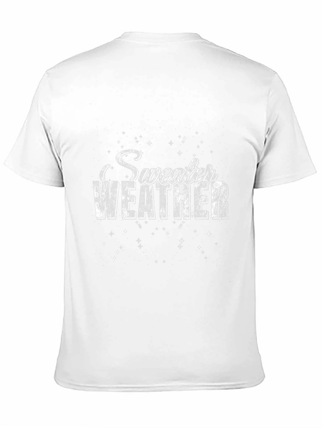 Sweater Weather Graphic Tee - Cozy Black Shirt