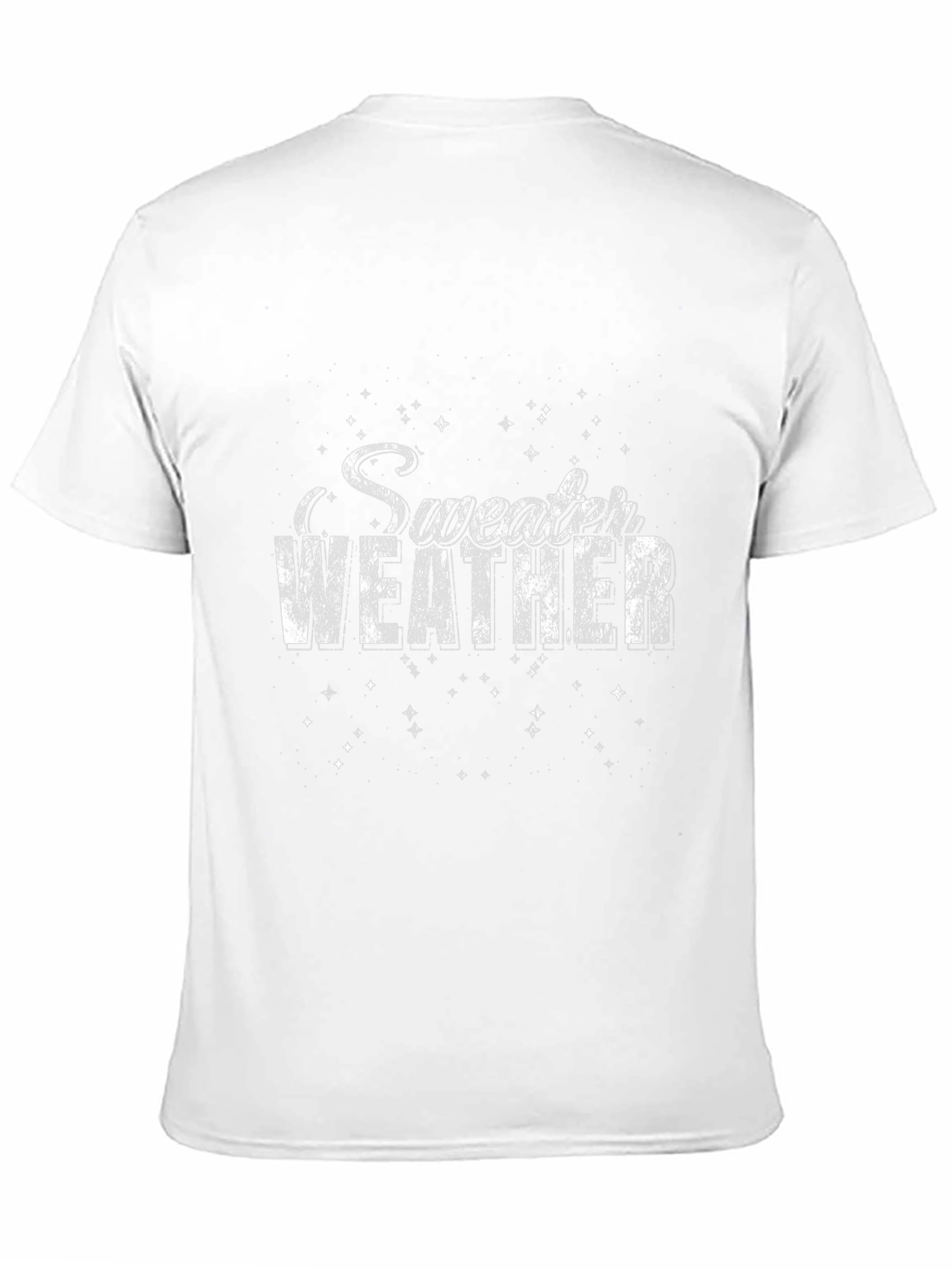 Sweater Weather Graphic Tee - Cozy Black Shirt