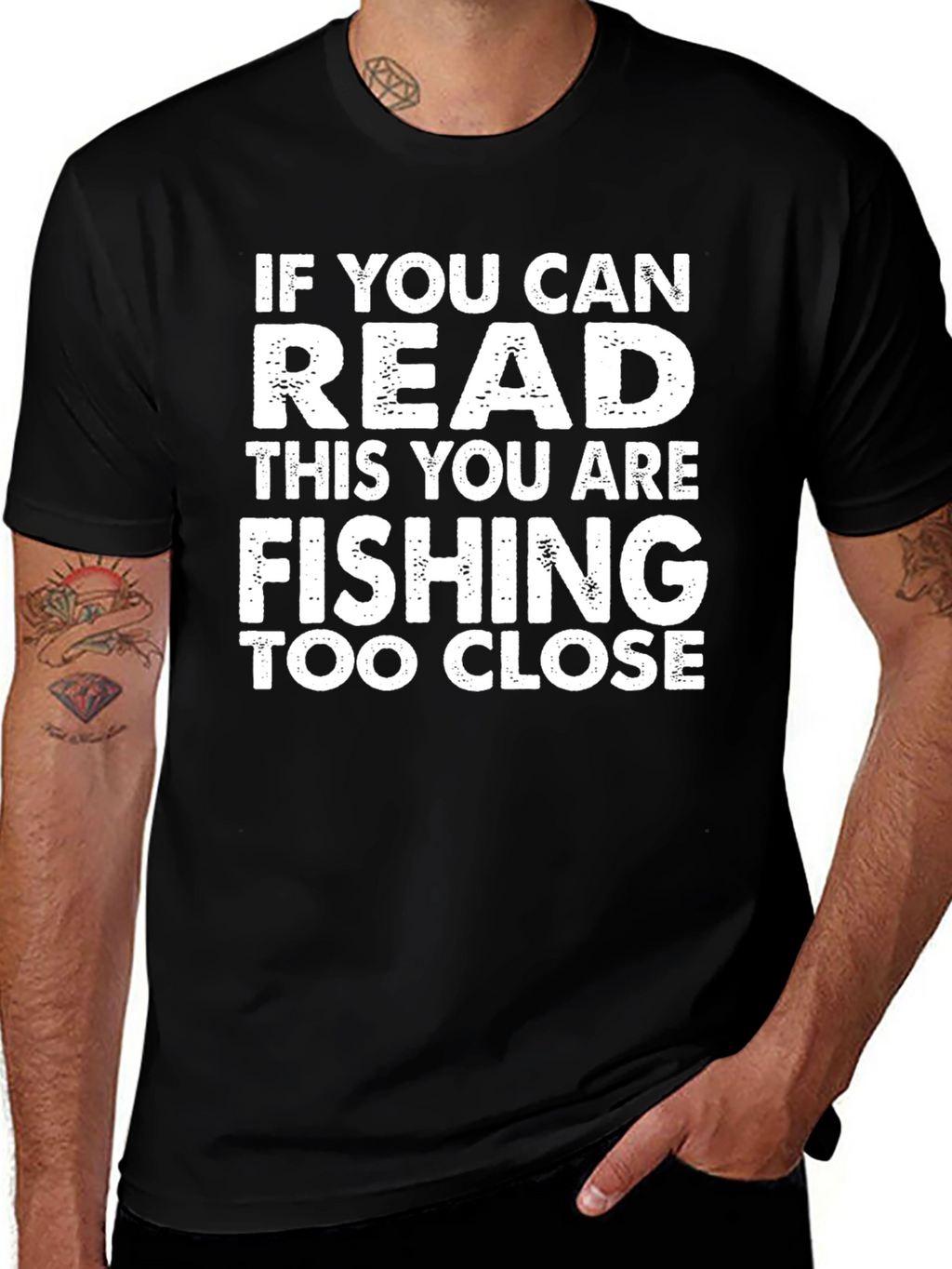 Funny Fishing T-Shirt: If You Can Read This!