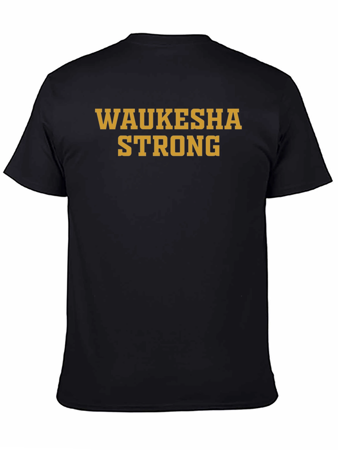 Waukesha Strong Graphic Tee - Black Short Sleeve T-Shirt