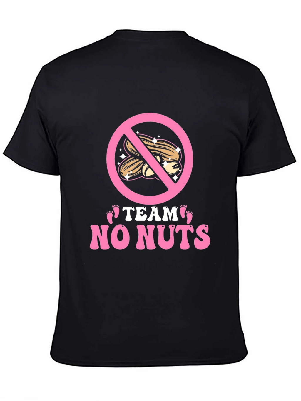 Team No Nuts Gender Reveal T-Shirt
