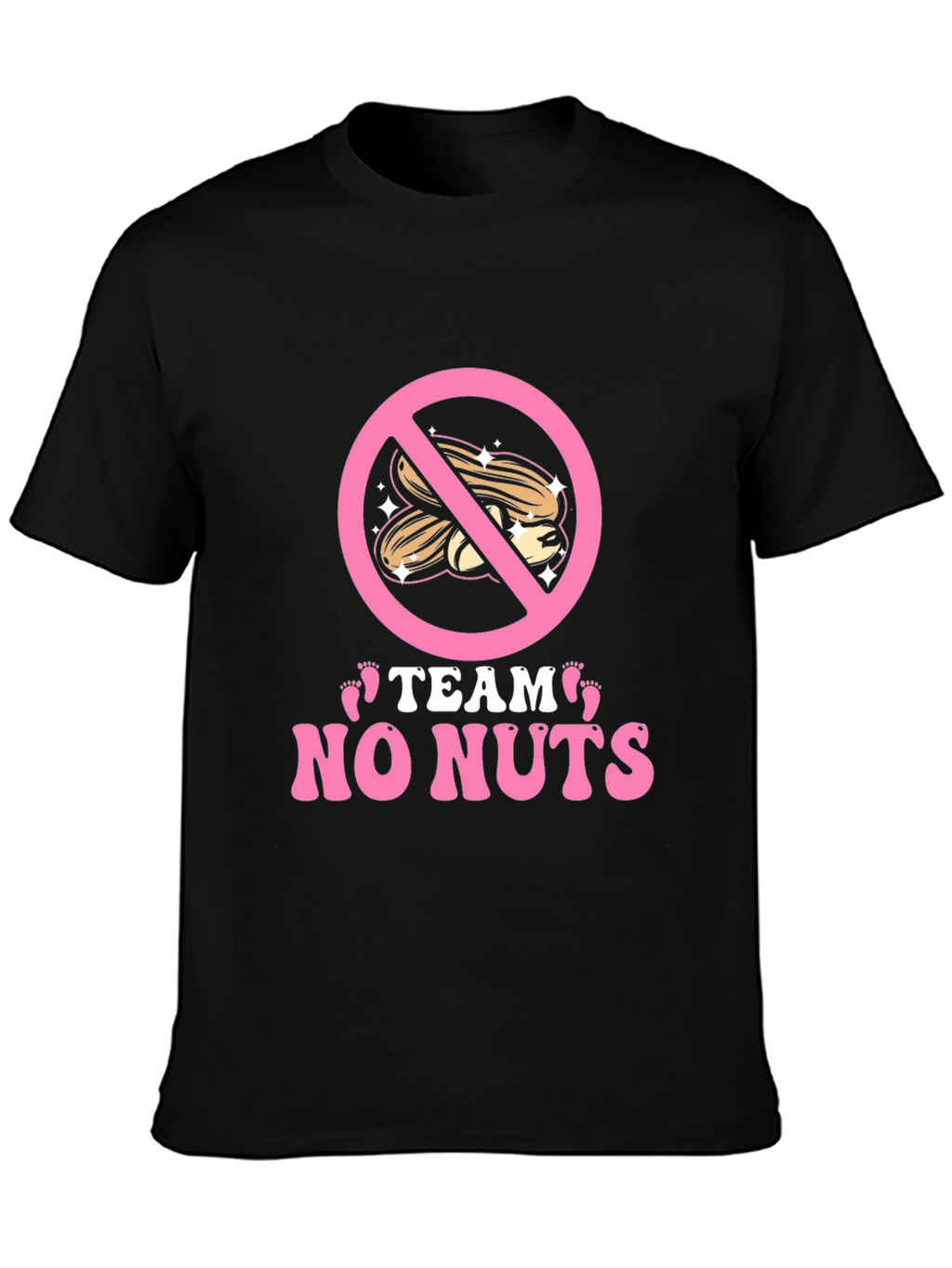 Team No Nuts Gender Reveal T-Shirt