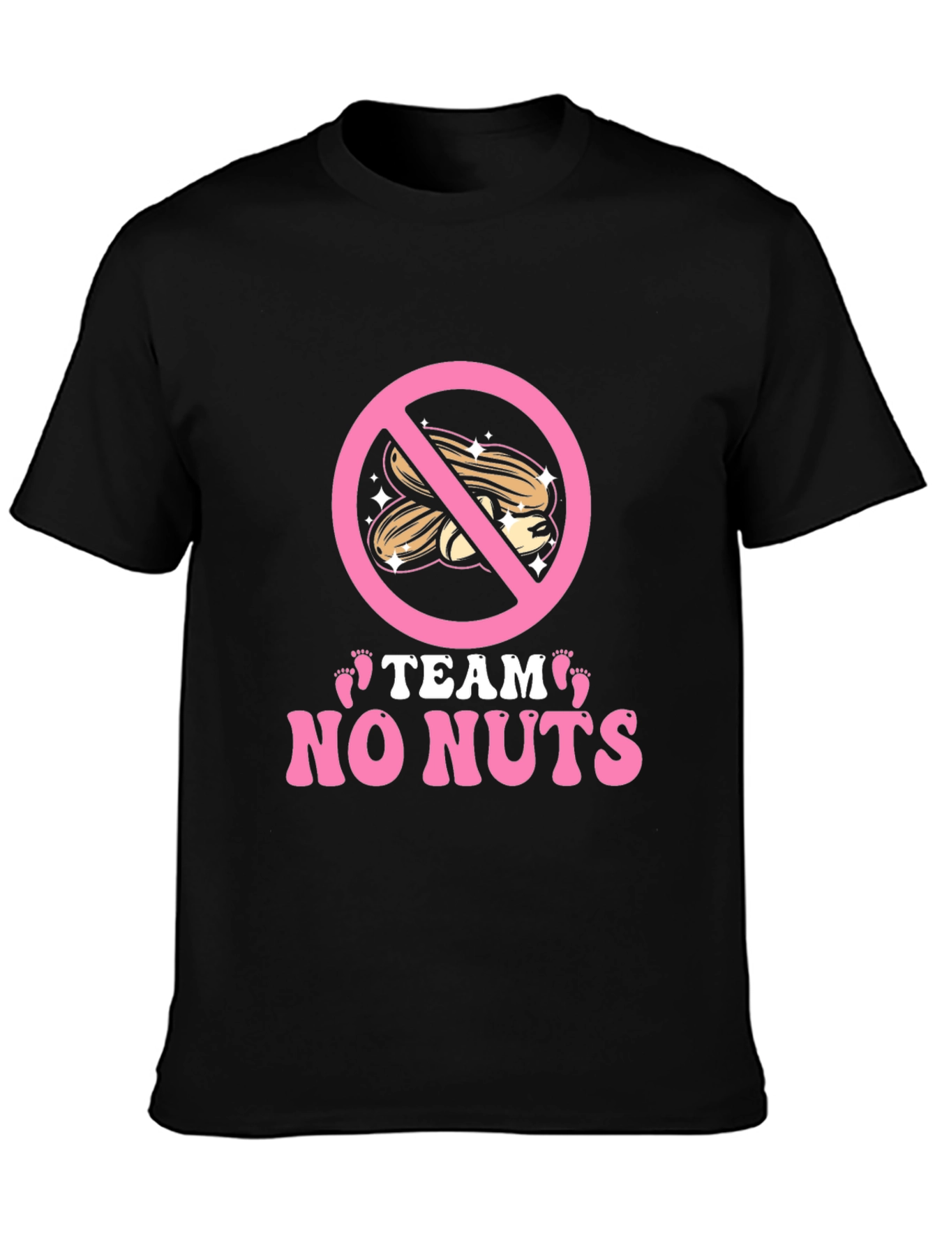 Team No Nuts Gender Reveal T-Shirt
