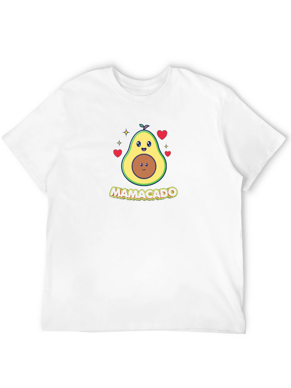 Mamacado Cute Avocado Mom Graphic T-Shirt