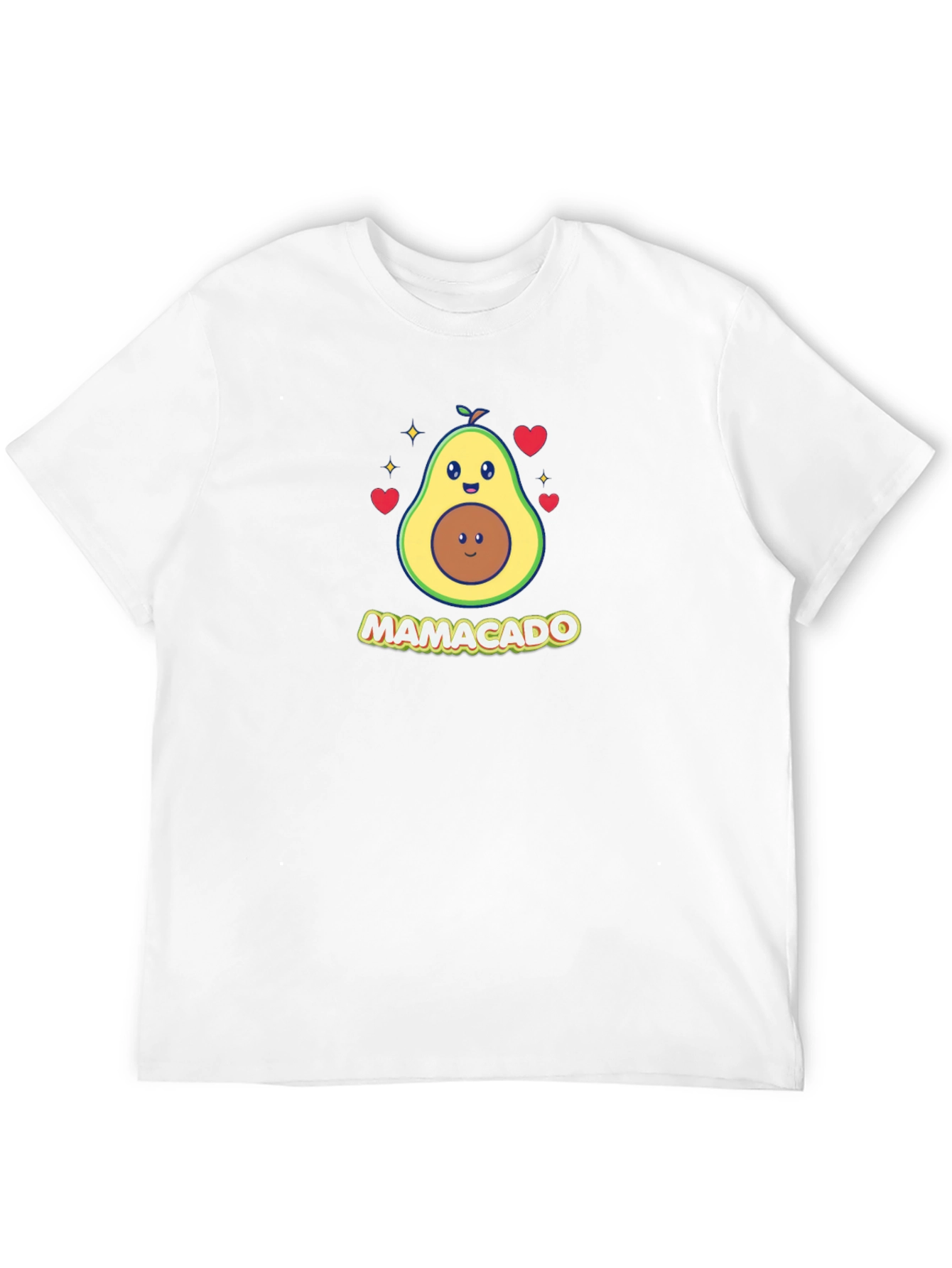 Mamacado Cute Avocado Mom Graphic T-Shirt