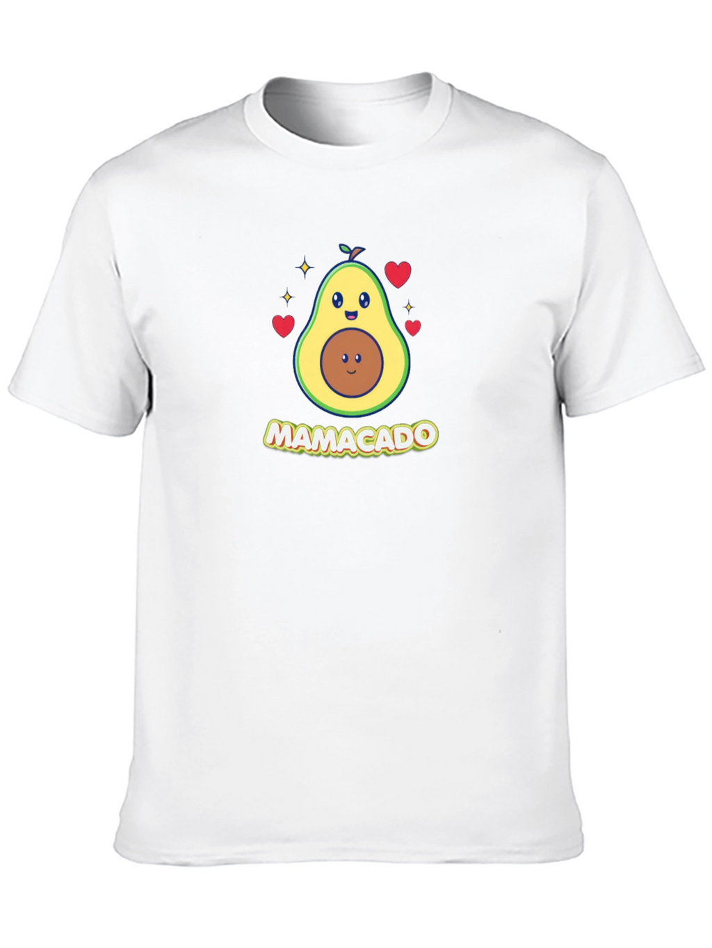 Mamacado Cute Avocado Mom Graphic T-Shirt