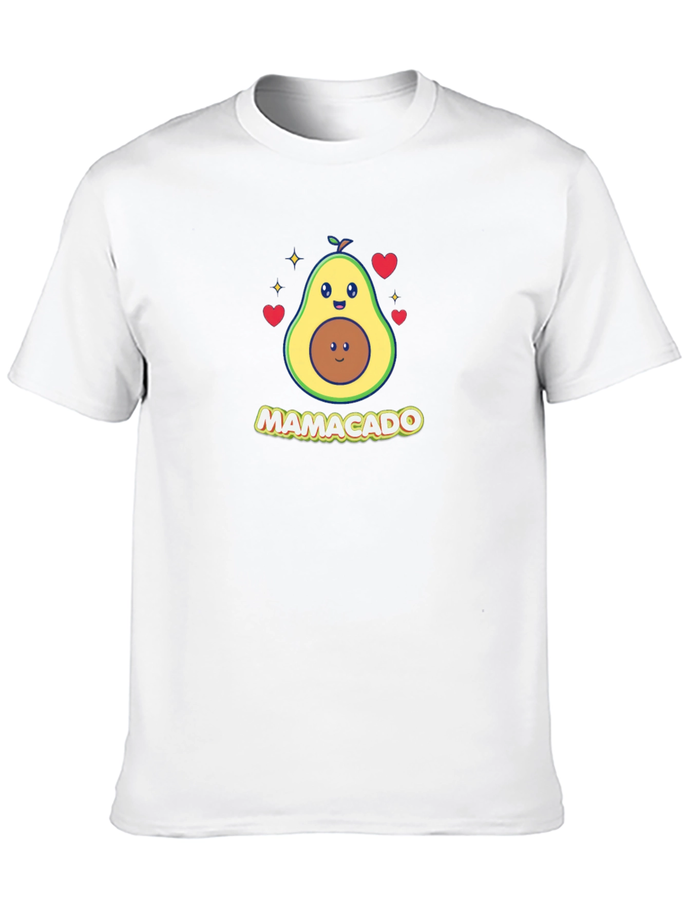 Mamacado Cute Avocado Mom Graphic T-Shirt