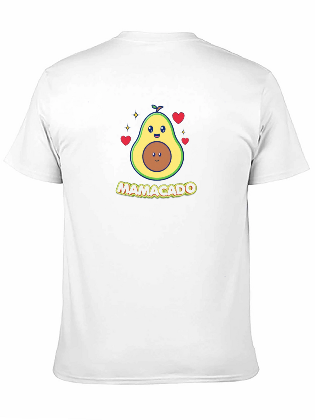 Mamacado Cute Avocado Mom Graphic T-Shirt